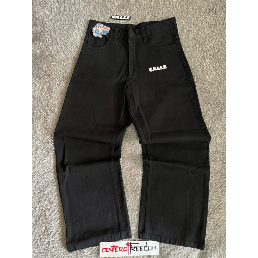 denim calle black size m
