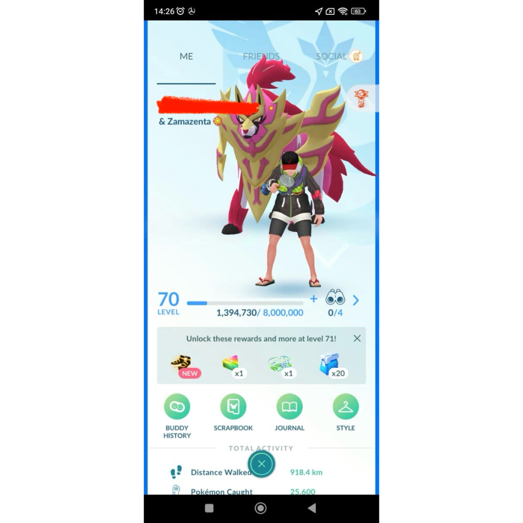 Paket Pokemon Go Level 70 Super Mystic