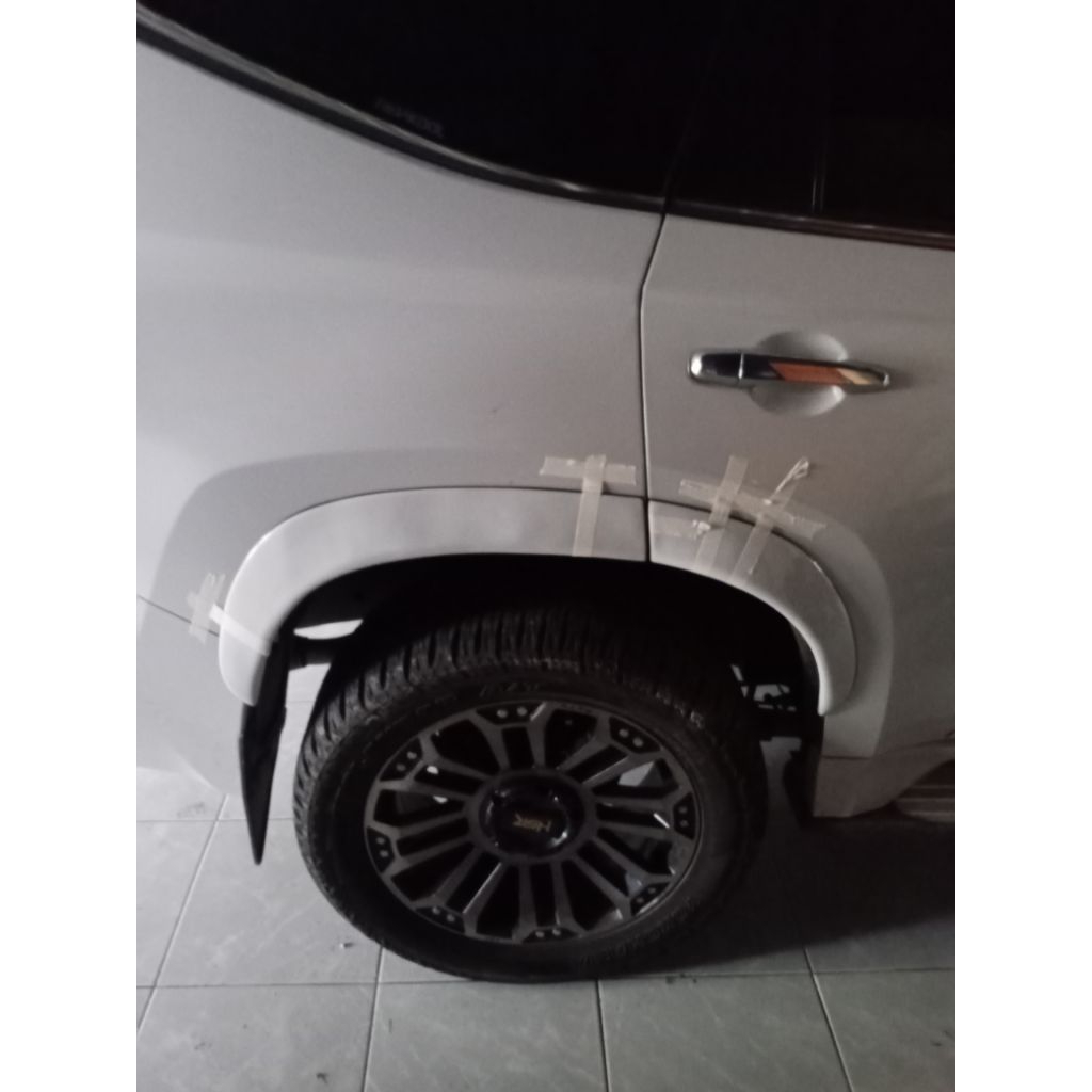 over fender belakang body Pajero sport slim
