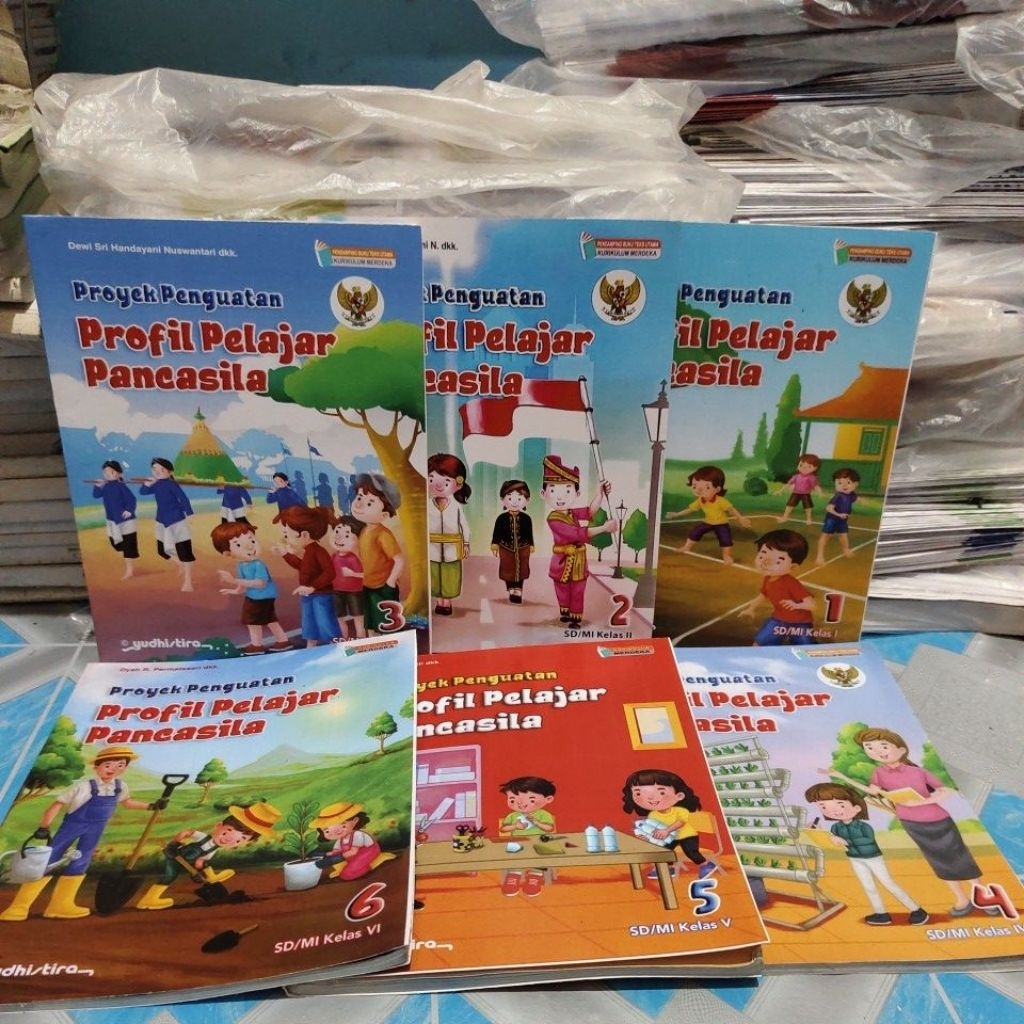 proyek penguatan profil pelajar Pancasila kelas 1,2,3,4,5,6 SD kurikulum merdeka