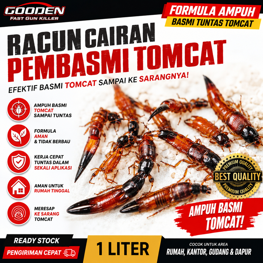 RACUN CAIRAN PEMBASMI TOMCAT 1 LITER GOODEN Racun Pengusir Tomcat Obat Anti Tomcat Spray Pembasmi To