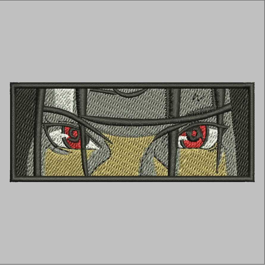 PATCH BORDIR ITACHI UCHIHA EYES-NARUTO ANIME