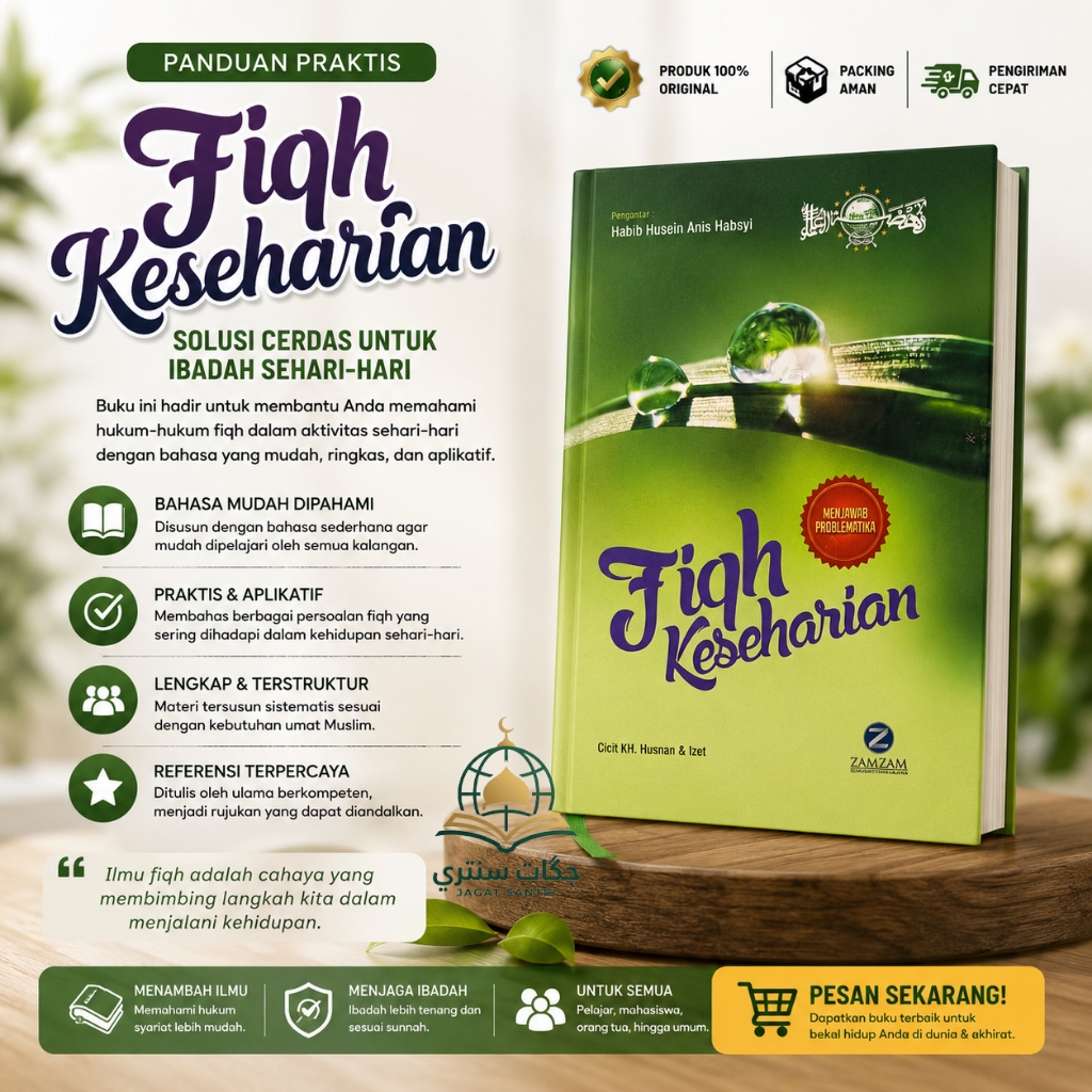 Fikih keseharian /Buku Tanya Jawab Fikih/Fikih ibadah/Original