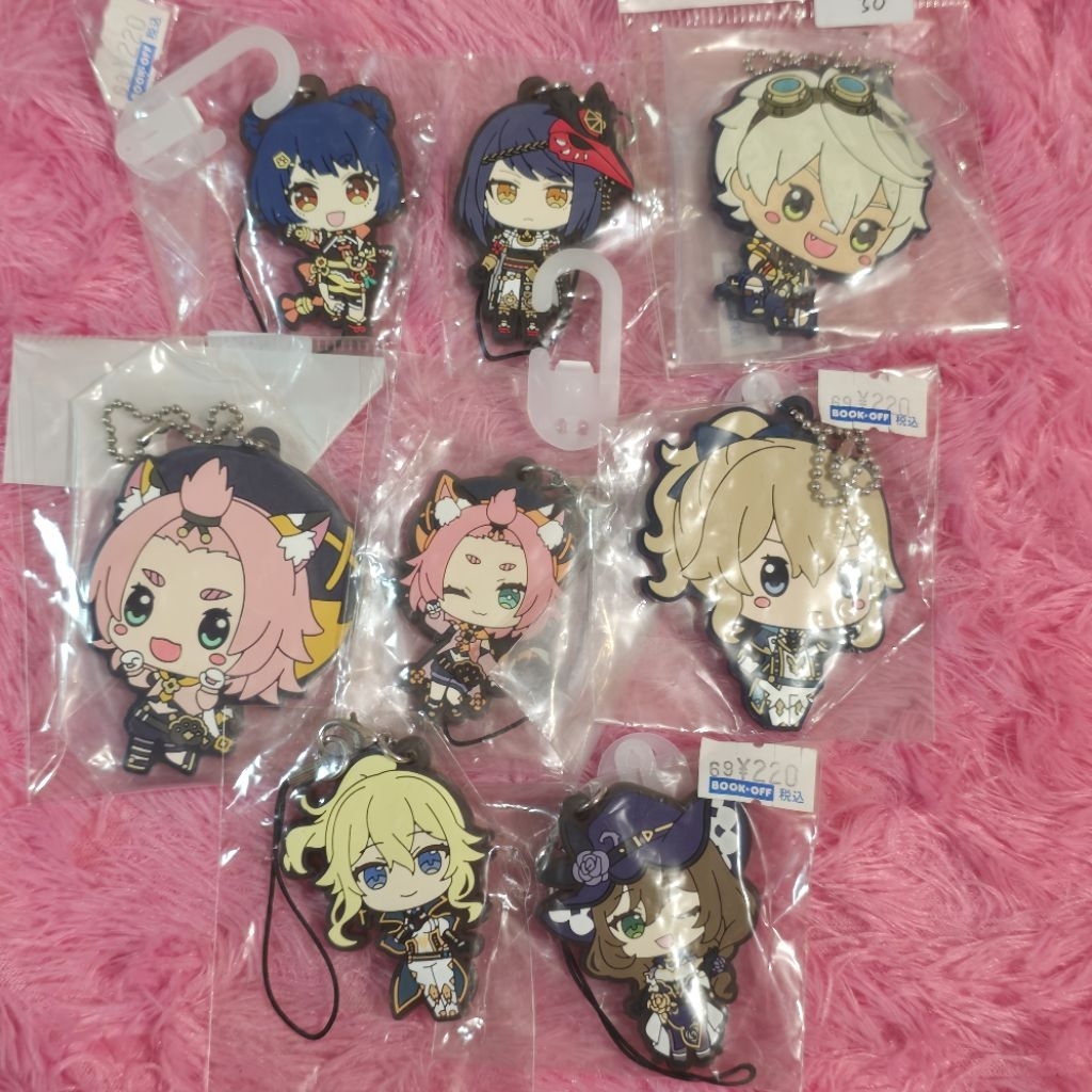 [UPDATE] genshin impact bennet  jean Gunnhildr diona lisa xiangling kujo  keychain gantungan kunci a