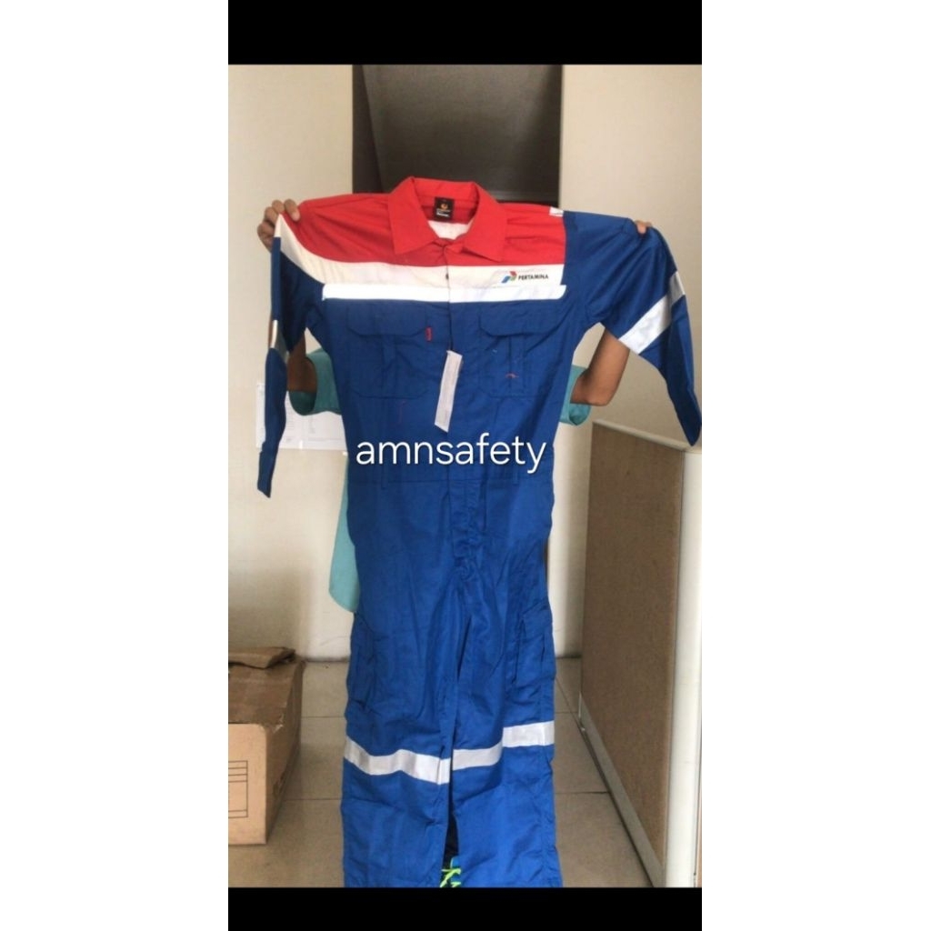 Coverall Nomex Dupont Pertamina