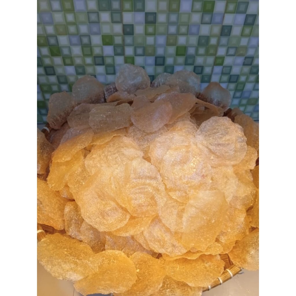 krupuk opak asli singkong mentah(opak khas sukabumi)