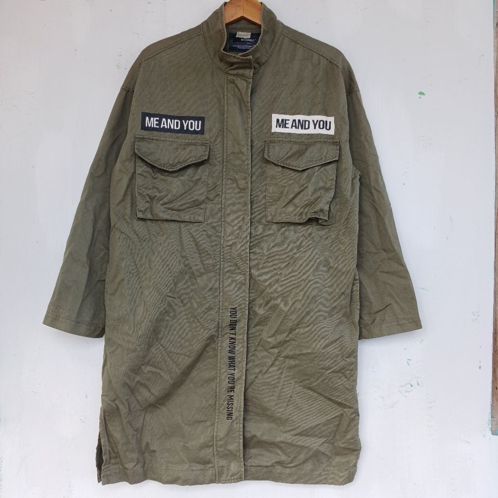 Jacket Long Outer H:Connect Army