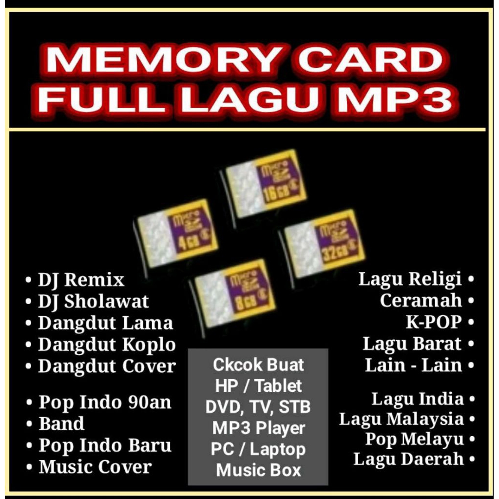 Kartu Memori Micro SD VGEN 2GB 4GB 8GB 16GB 32GB BEKAS NORMAL
