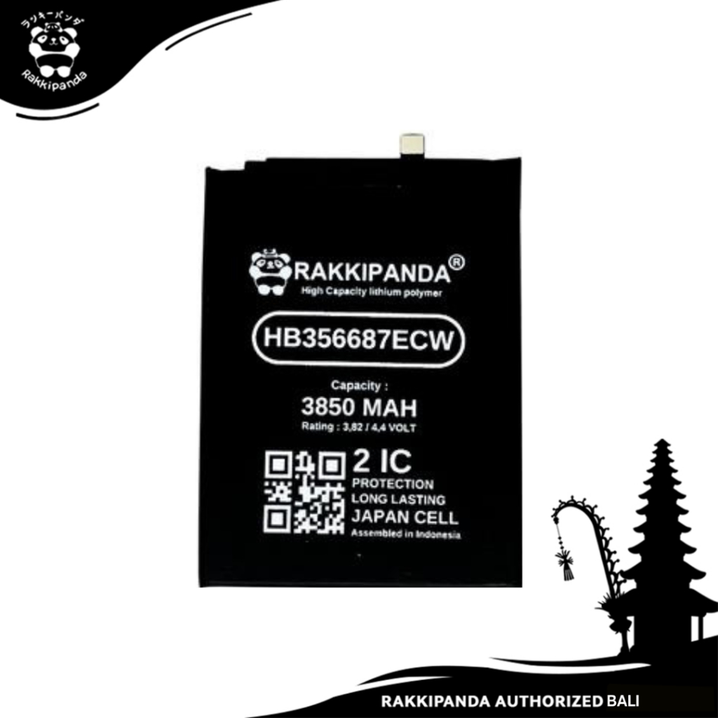 Baterai HP RakkiPanda Batre HB356687ECW Nova Plus / Nova 2 Plus / Nova 2I / Nova 3I / Honor 7X / Mat