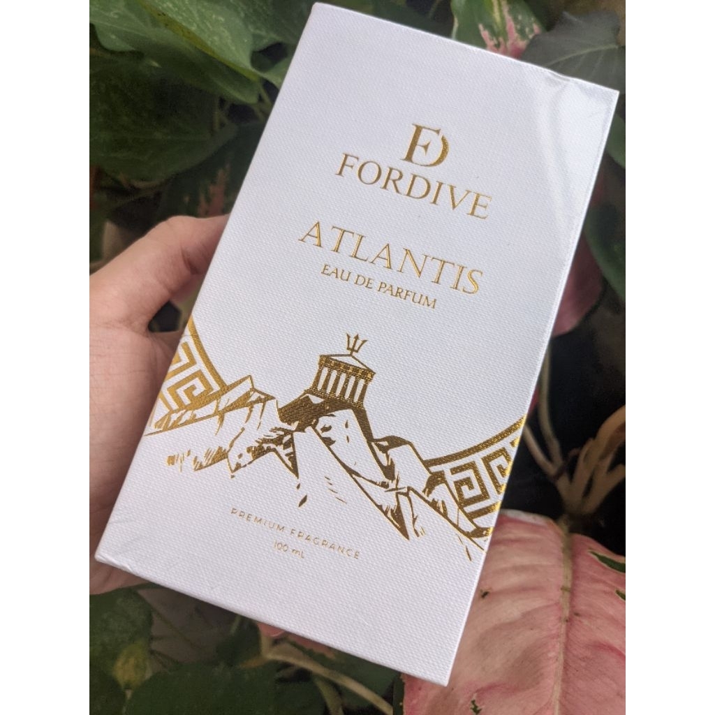 (free tester) Fordive - Atlantis 100ml New Sealed Eau de Parfume