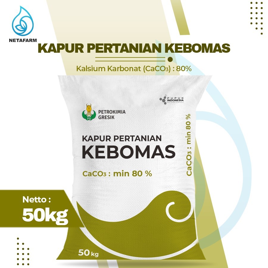 Dolomit Dolomite Kapur Pertanian KEBOMAS 50kg