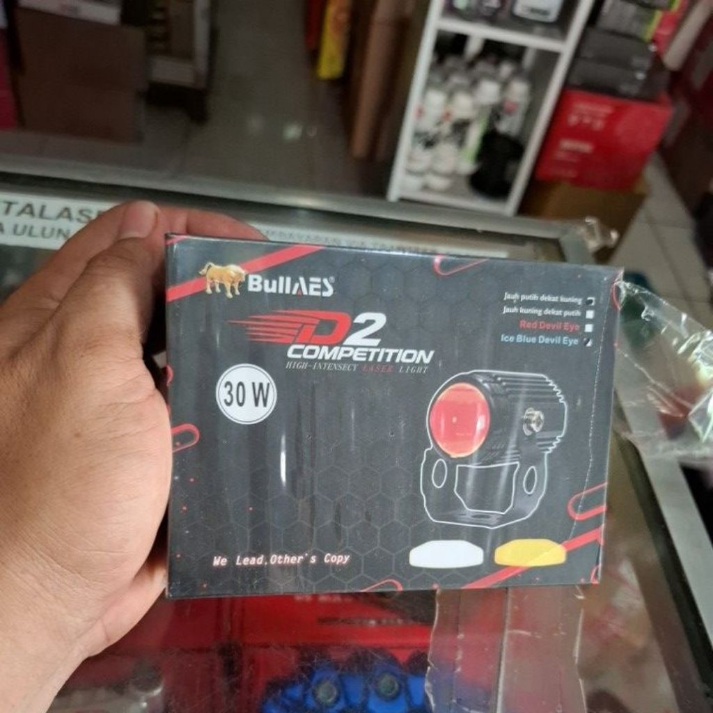 Lampu Tembak Laser D2 Competition Hi Loo 15 Watt & 30 watt Laser Output BULLAES