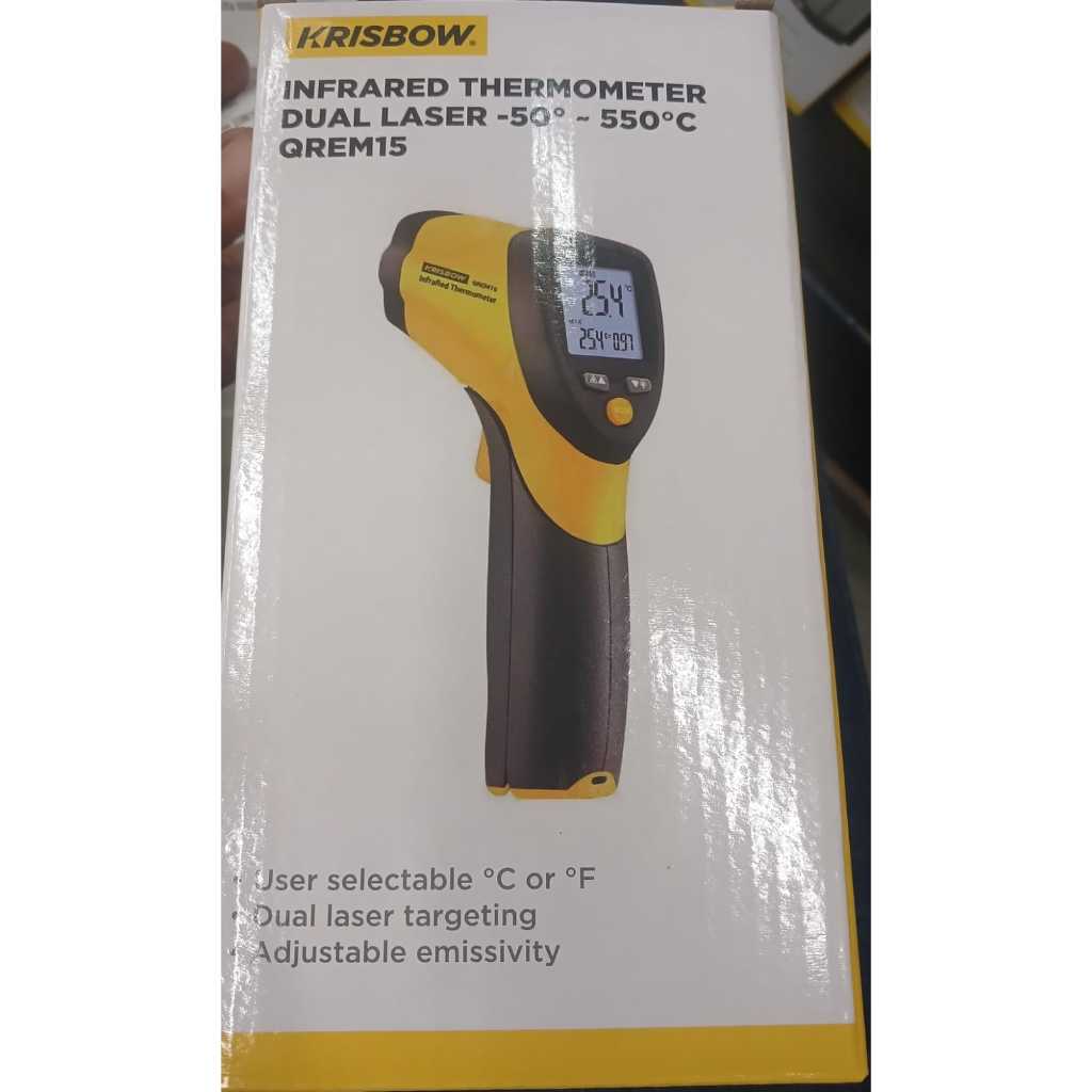 INFRARED TERMOMETER KRISBOW 50 -550 DERAJAT