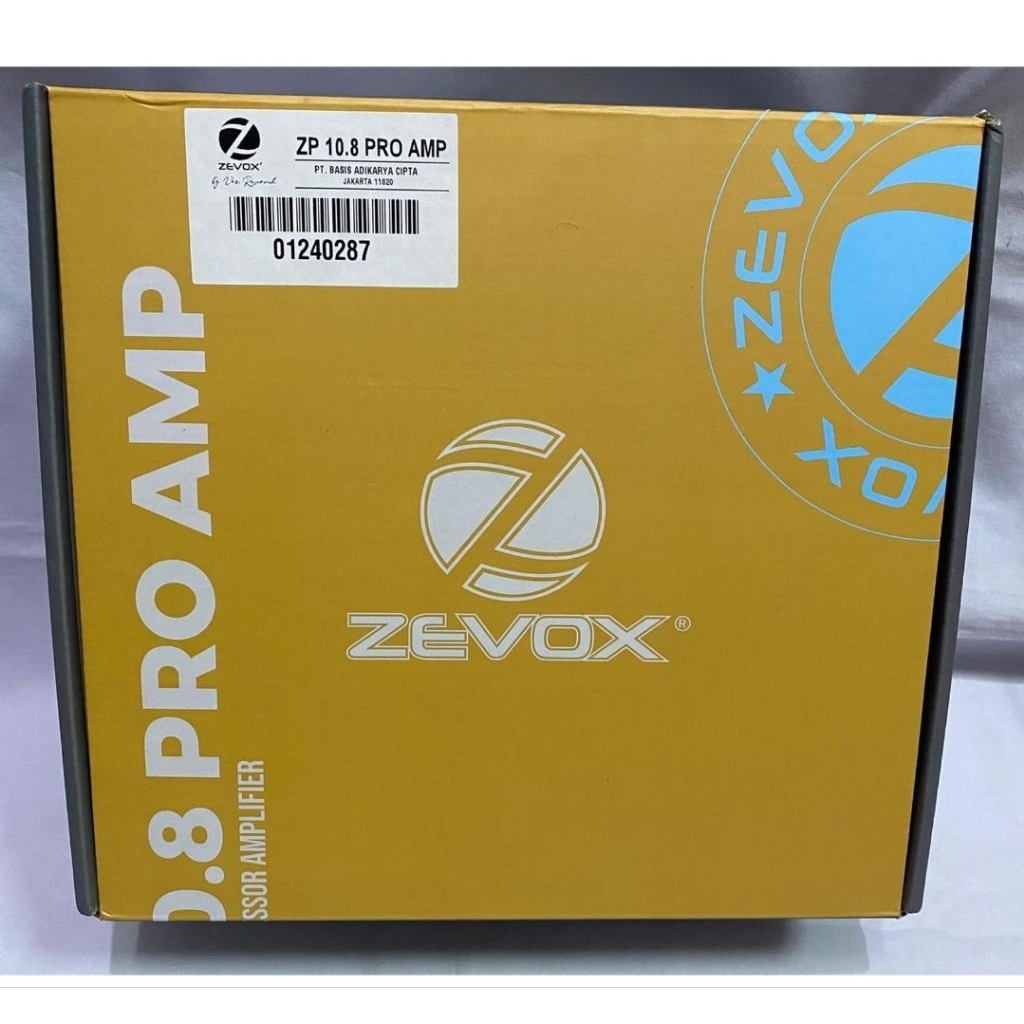 Zevox 10.8 PRO AMP DSP Amplifier Processor 10 channel Vox Research