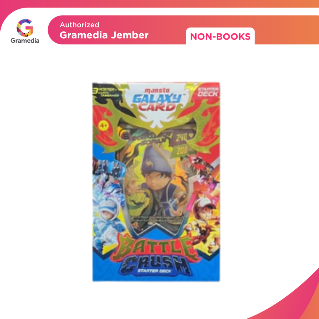 BOBOIBOY STARTER DECK BATTLE CRUSH