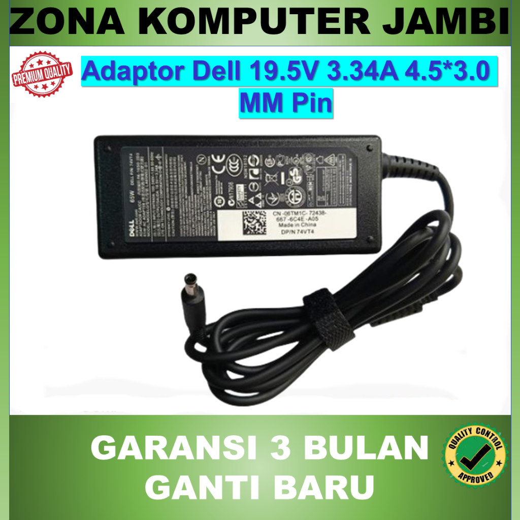 Adaptor Charger Dell Optiplex 3020 7040 9020 3046