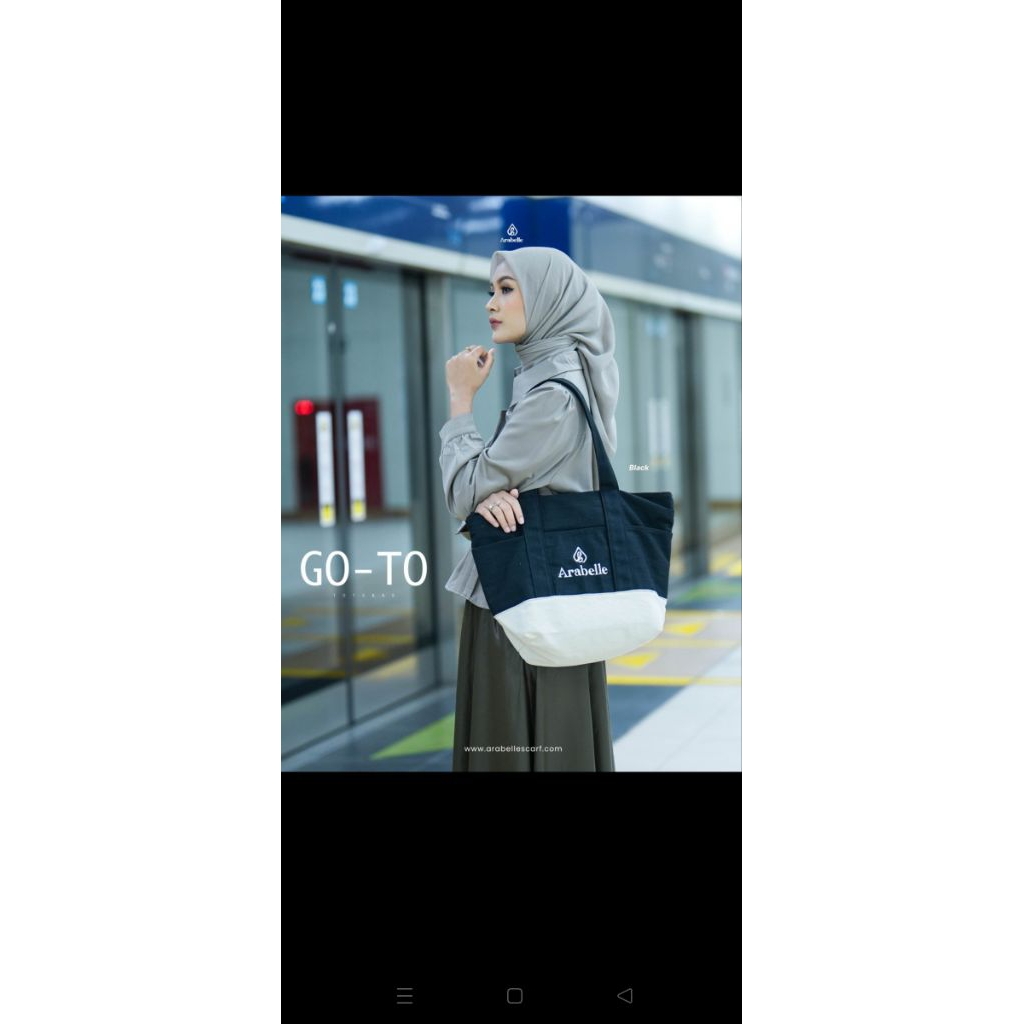 go to totebag by arabelle tas serbaguna