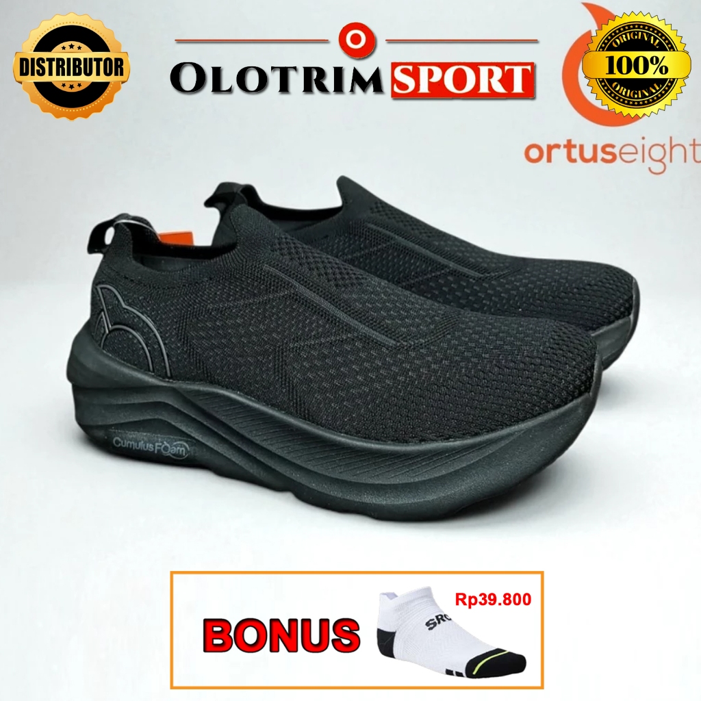 Sepatu Lari Running Ortus OrtusEight HYPERBLAST SLIP-ON Original