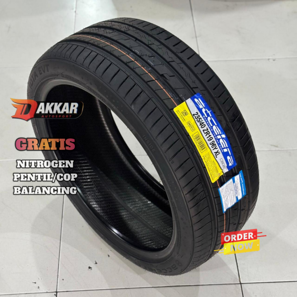 BAN ACCELERA IOTA EVT 235 40 R19 BAN MOBIL RING 19 UKURAN 235/40 19