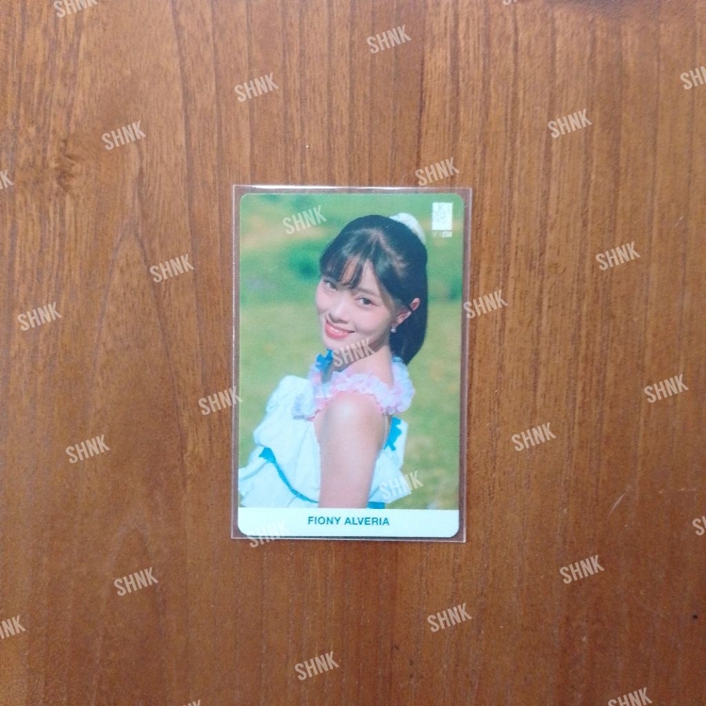 Photocard Fiony JKT48 - Summer Tour