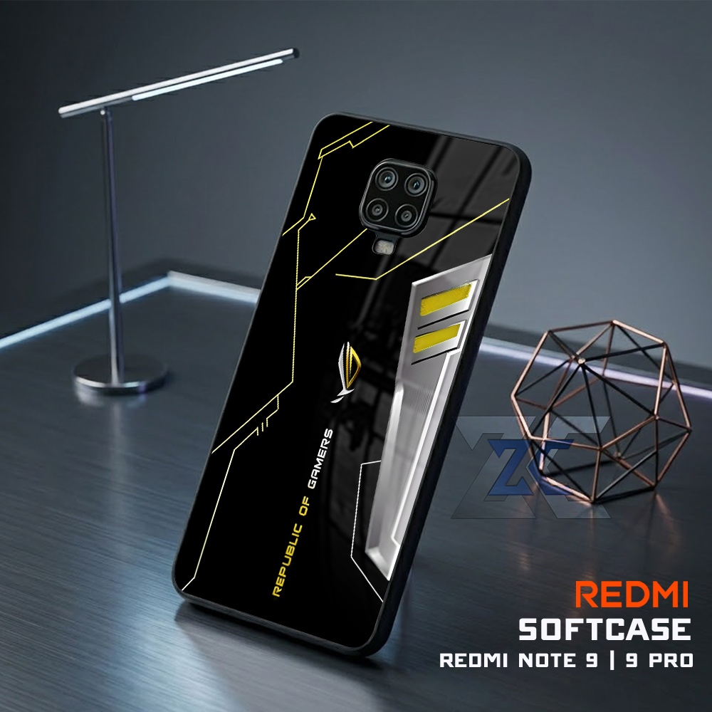 (TB49) Sofcase Lentur Bahan Karet REDMI NOTE 9 | Kesing Keren Lucu Aesthetic | Case Premium Rog