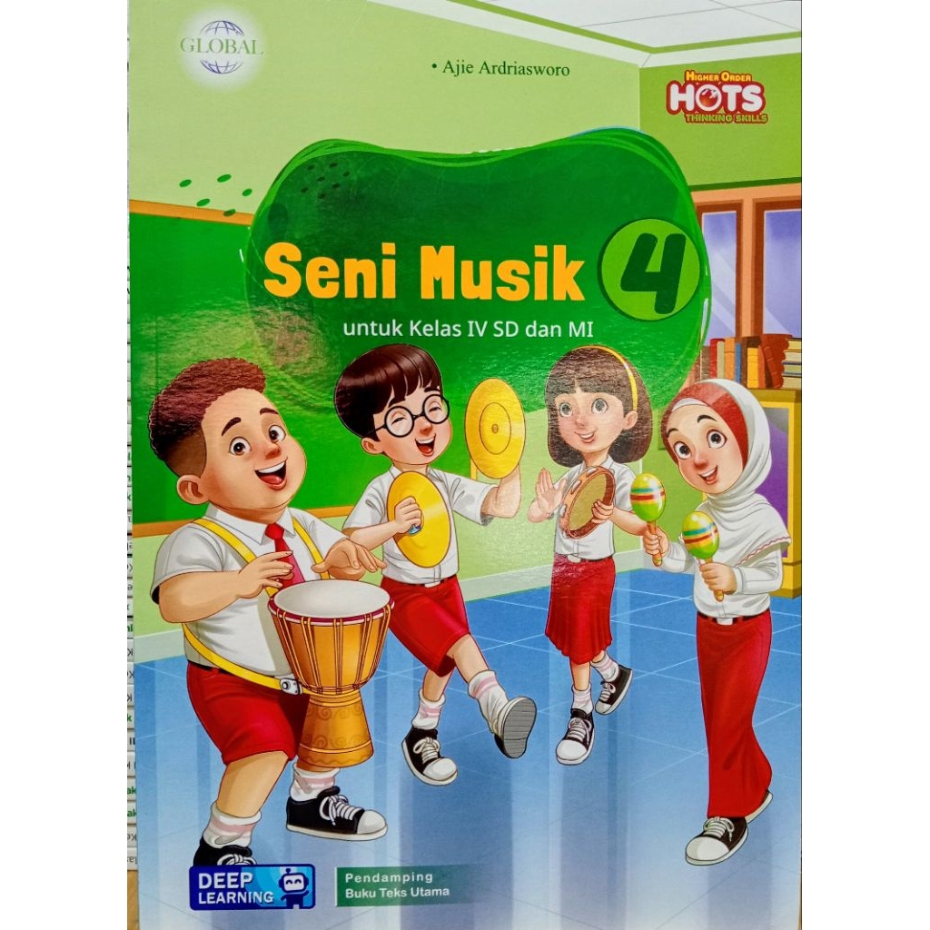 Seni Musik Terampil Berbahasa Indonesia PJOK IPAS Pendidikan Pancasila SD Kelas 4 IV Kurikulum Merde