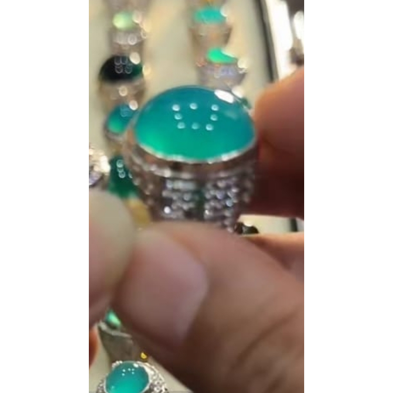 Perak Ring 8 Batu Bacan