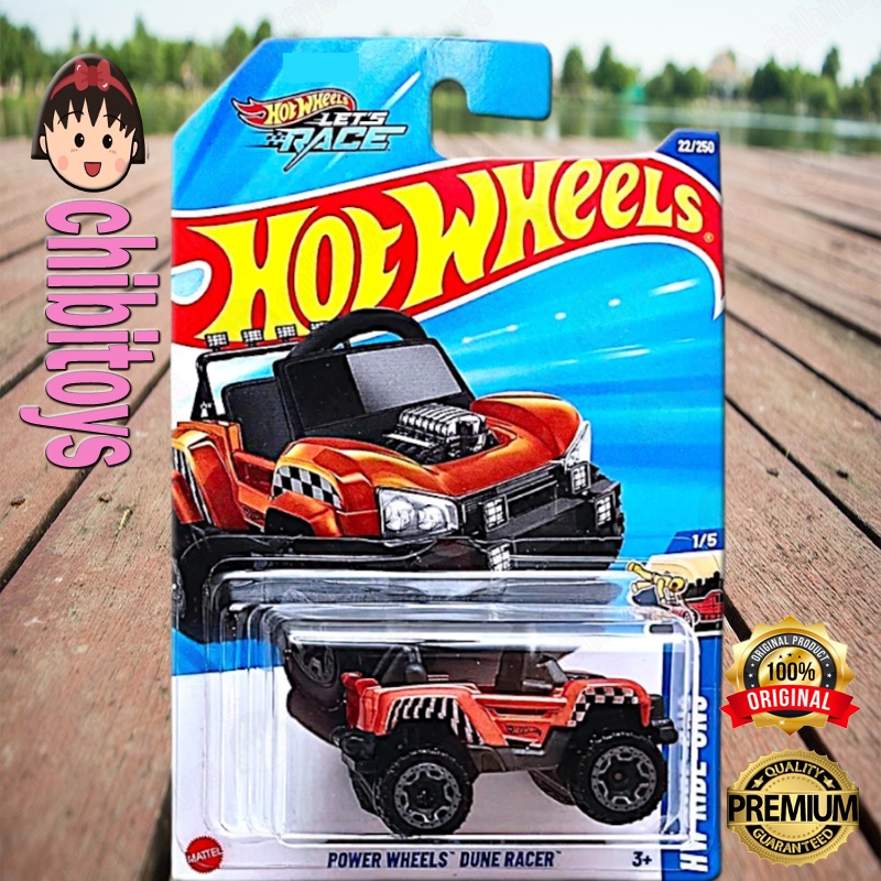 Hot Wheels Power Wheels Dune Racer Merah Diecast Mobil Offroad Buggy
