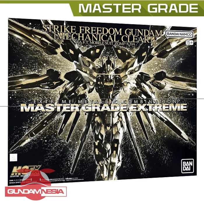 [MGEX] Strike Freedom Gundam (Mechanical Clear) (PBandai)