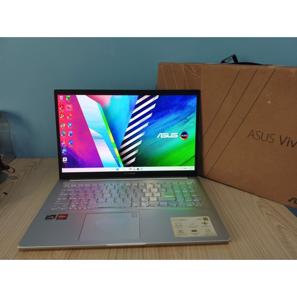 Asus X513UA OLED RYZEN 5 5500U 8/256GB
