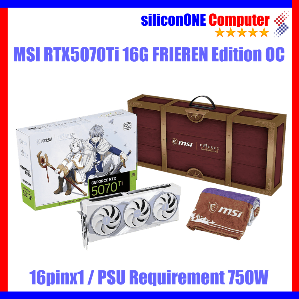 MSI RTX5070Ti 16G FRIEREN EDITION OC RTX 5070 Ti