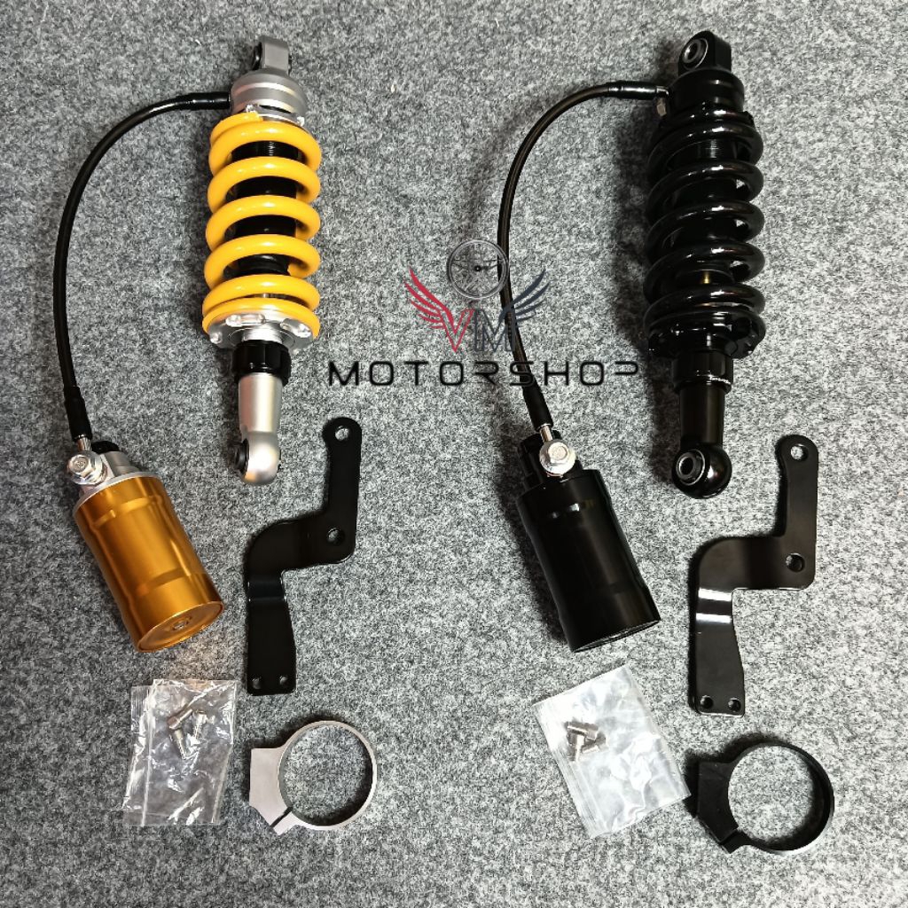 MONOSHOCK CAM MODEL OHLINS TABUNG PISAH PREMIUM 205MM DAN 285MM SATRIA FU JUPITER MX