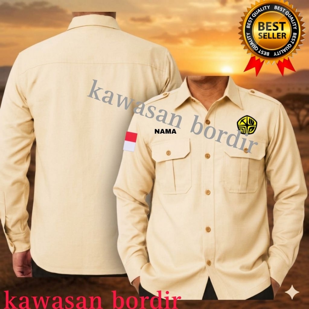 Terbaru kemeja kementerian ESDM seragam ESDM baju ESDM pdh ESDM seragam kementerian ESDM bisa custom