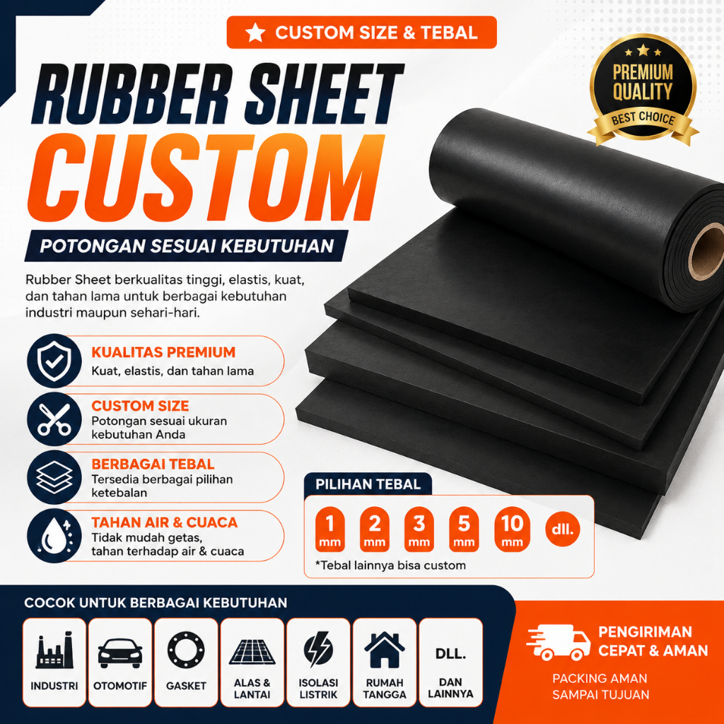 RUBBER SHEET CUSTOM