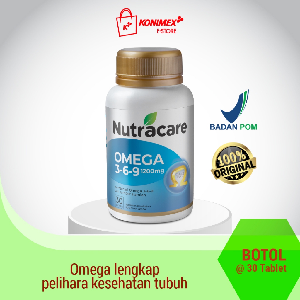 Nutracare Omega 369 30 kapsul
