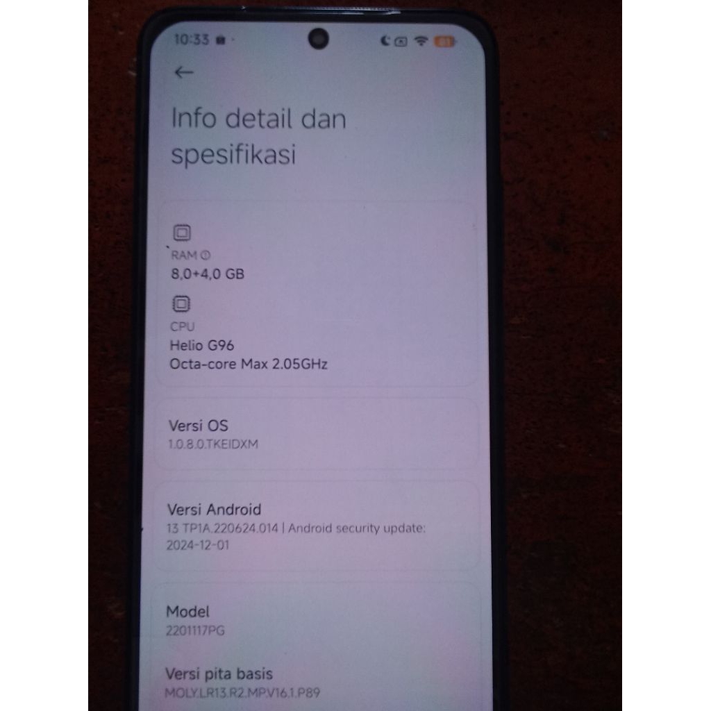 Mesin POCO M4 PRO 8256 Normal Tested