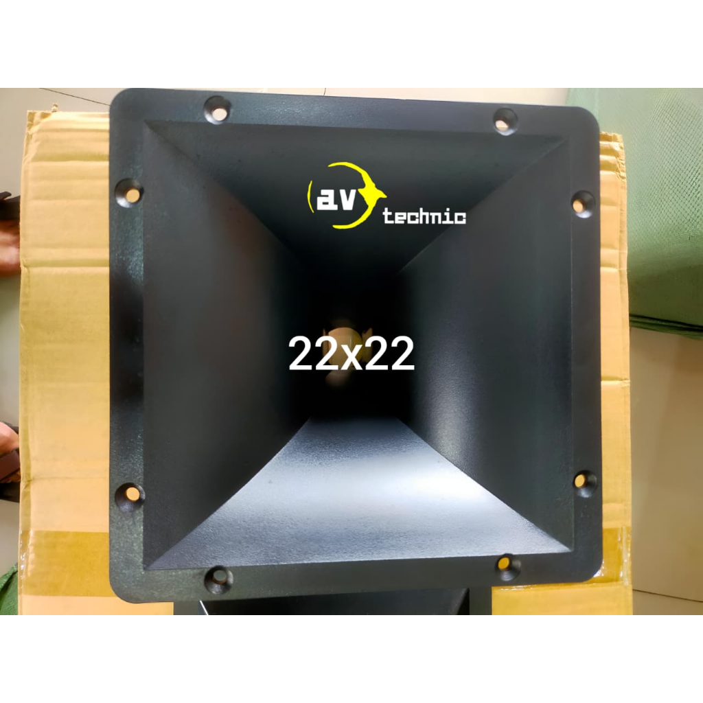 Horn Tweeter 22 x 22 cm line array plastik drat - Corong Tweeter 22x22