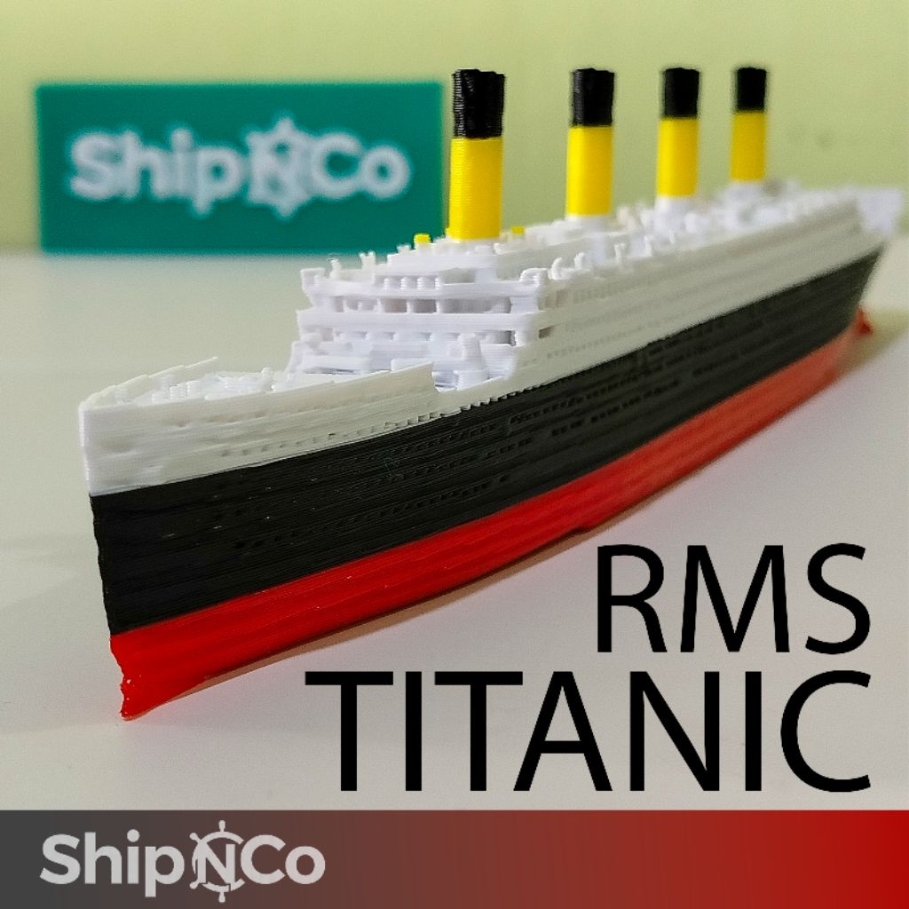 [Ship n Co] kapal pesiar Titanic - diecast miniatur replika kapal Titanic