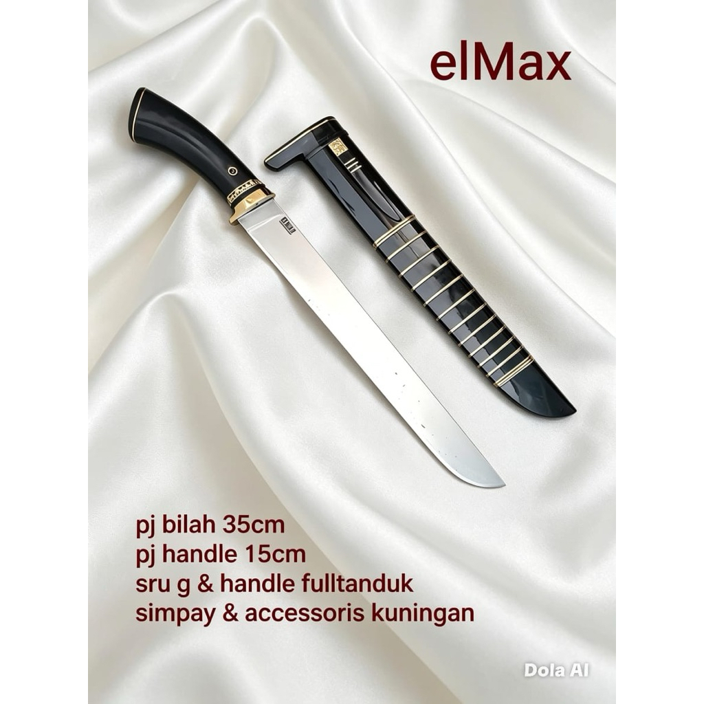 PISAU SEMBELIH ELMAX SUPER MEWAH PREMIUM 35CM