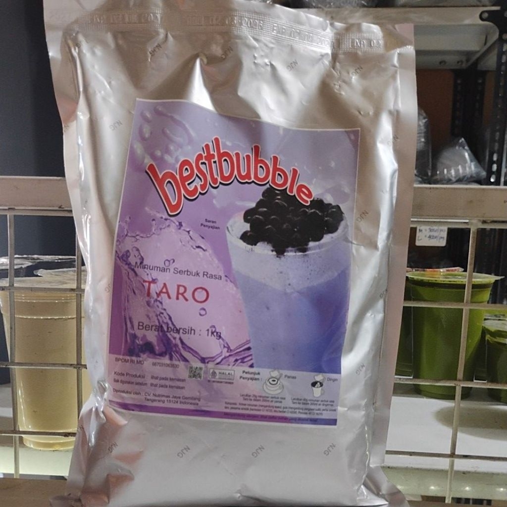 Best Bubble Varian Minuman Serbuk
