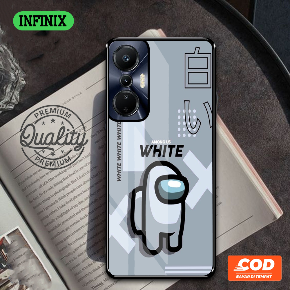 [MOTIF AMONG-US] Case Glossy 2D/Hardcase Untuk Semua Type HP INFINIX HOT 60 PRO+, GT 20 PRO, GT 30 P