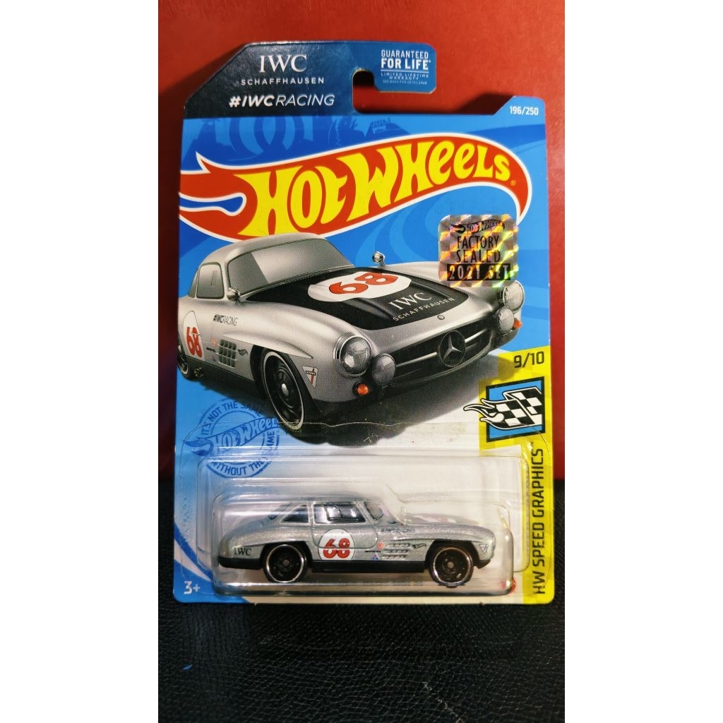 Hot Wheels Mercedes-BENZ 300 SL IWC Schaffhausen Racing