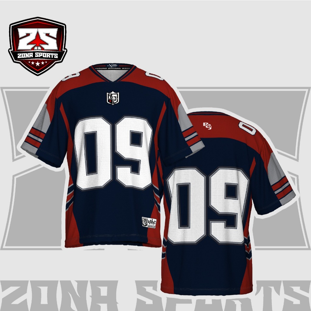 COD Baju Jersey Streetwear Number Series outfit style Oversize Boxy Fit Retro Unisex Vintage