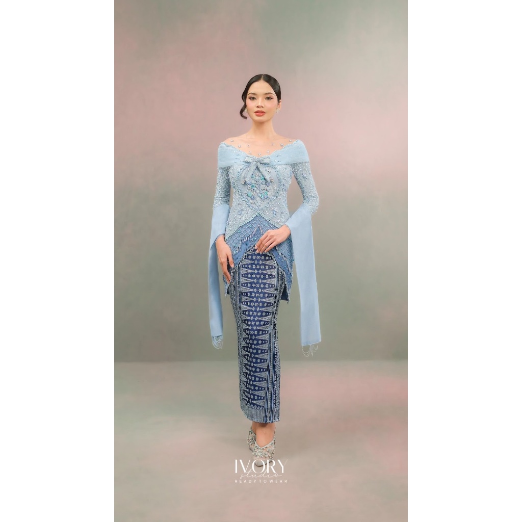 Letters of Her | Batari Ambara Kebaya in Ocean Blue