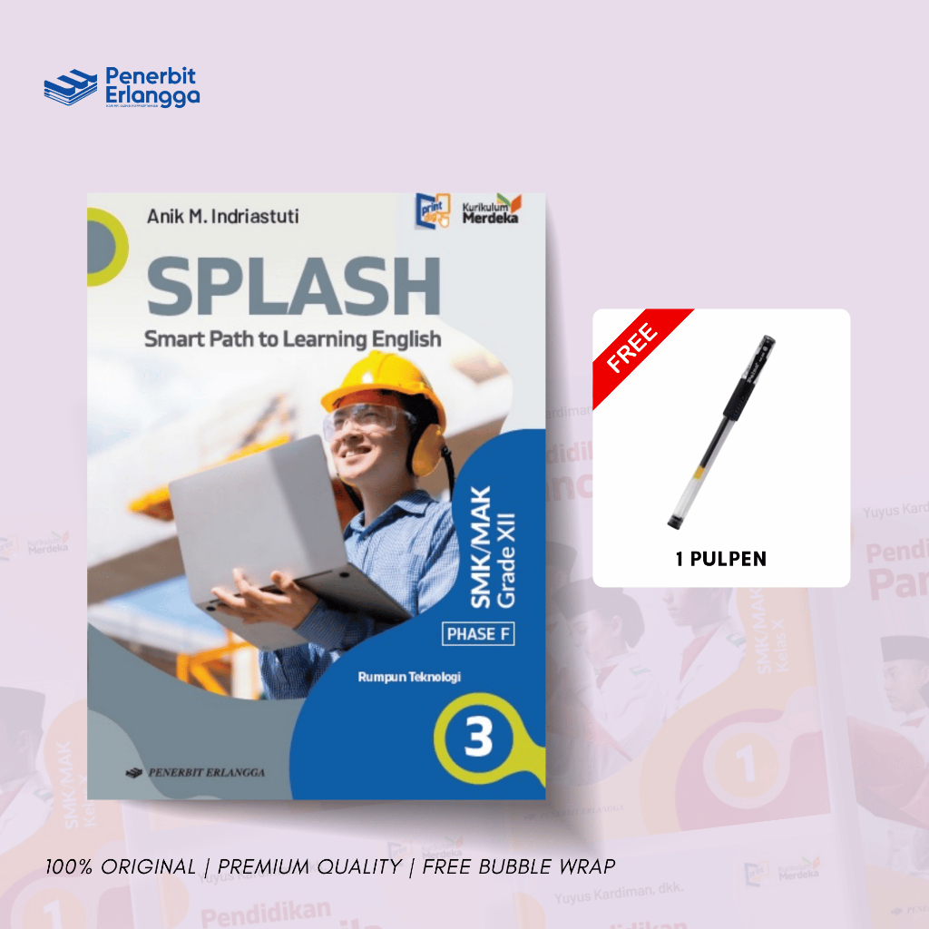 ERLANGGA - BUKU SPLASH SMK/MAK GRADE XII/KM