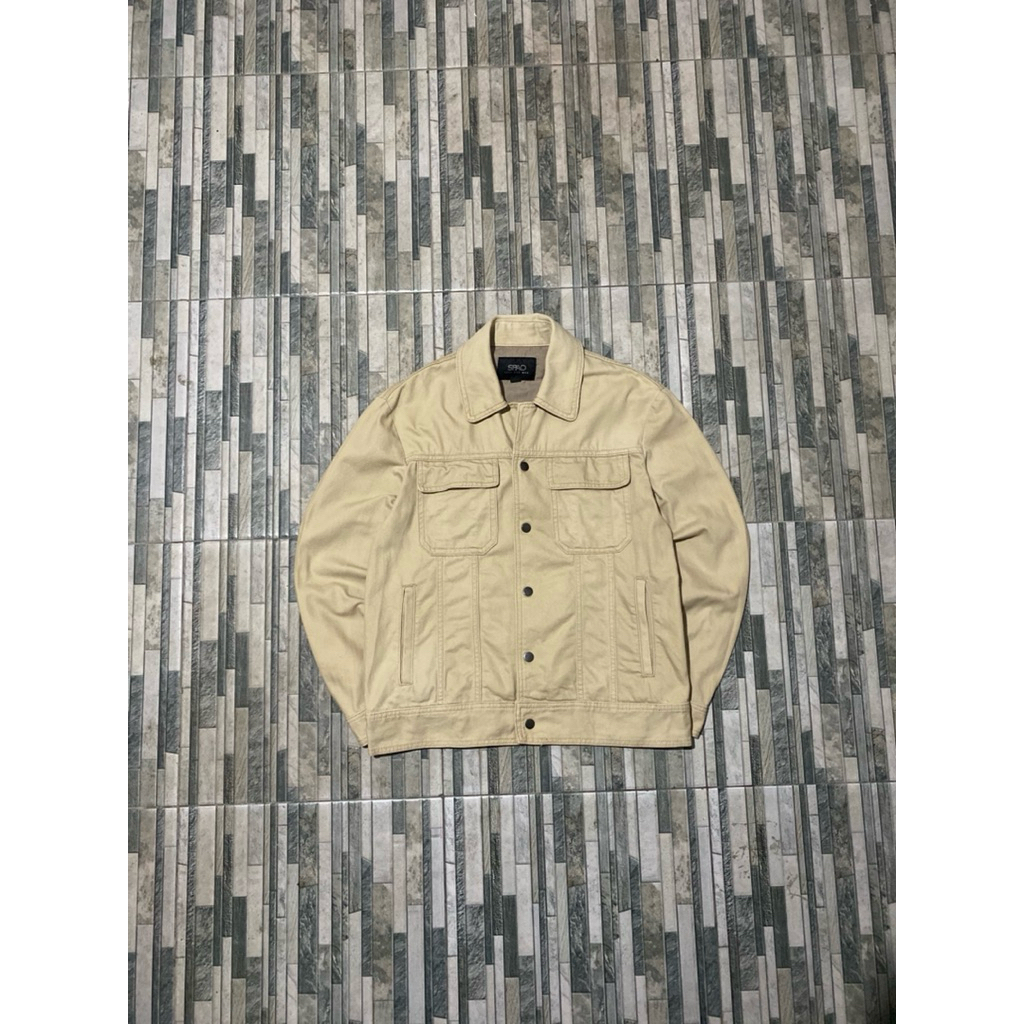 trucker canvas denim spao