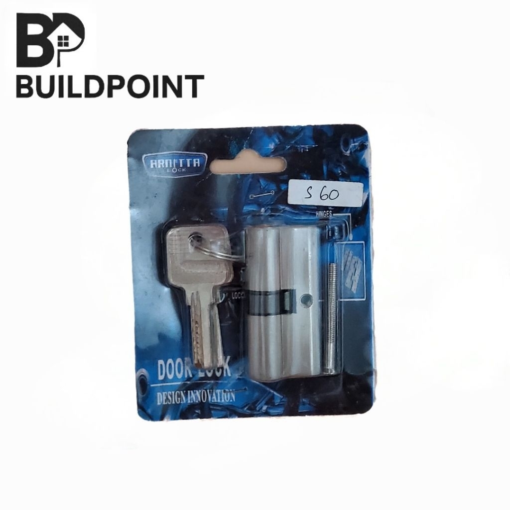 Kunci Silinder Pintu Arnetta Lock S60 / Door Lock Cylinder