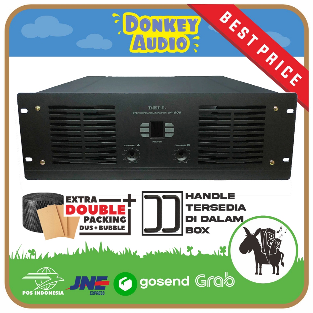 BELL - BOX POWER AMPLIFIER BELL M909 - BOX AUDIO M909