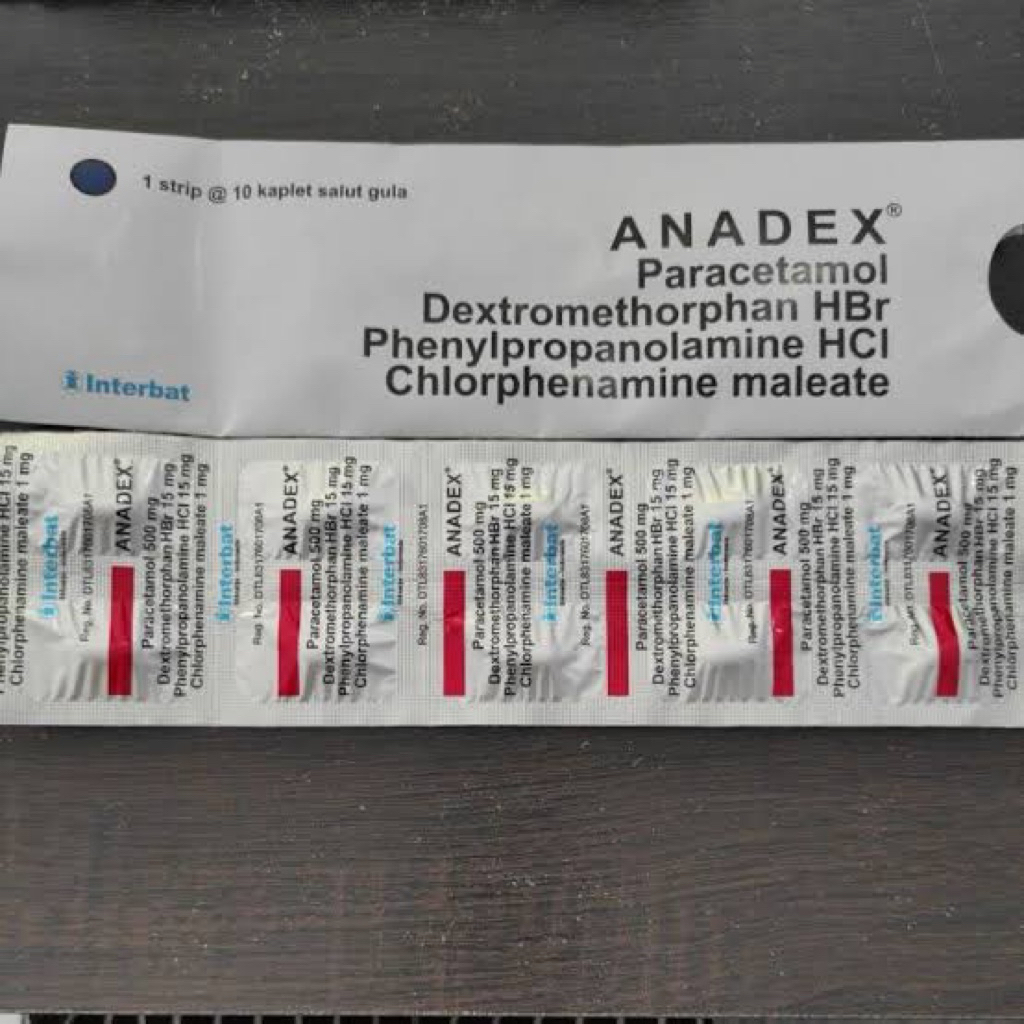 ANADEX STRIP ISI 10 TABLET