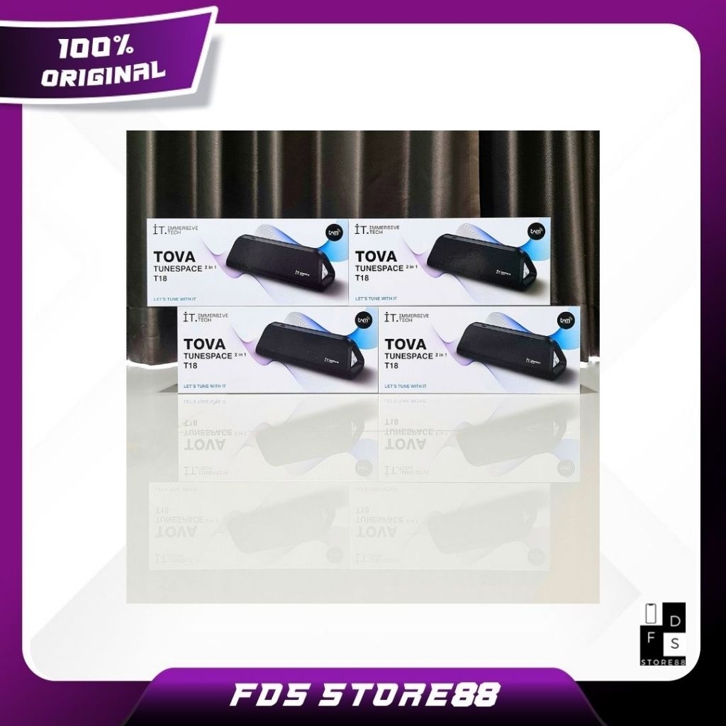 Speaker IT IMMERSIVE Tech Tova Tunespace T18 2in1 Bluetooth